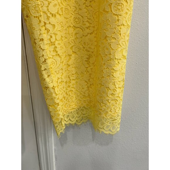 Isaac Mizrahi Live! Floral Lace Wide Leg Pants Yellow Sz XL Petite Bohemian - Picture 6 of 11